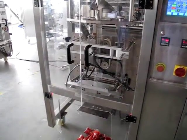 Автоматическая машина для упаковки саше с томатной пастой