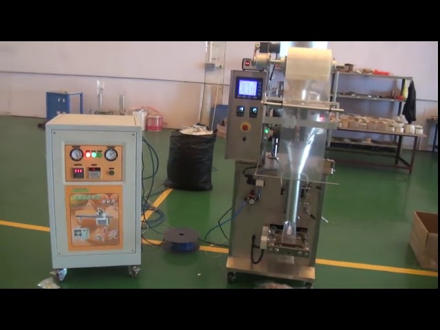 Автоматическая машина для фасовки небольших упаковок сахара