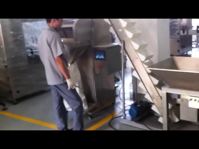 Полуавтоматическая упаковочная машина для небольших гранул